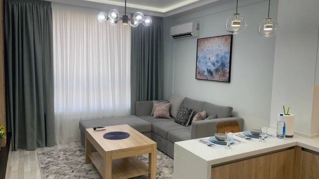 Luxury 1 bedroom apartment with an open balcony at Aybek area