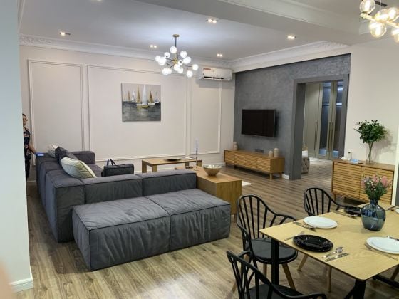 Gorgeous 2 bedrooms and 2 bathrooms apartment in central Tashkent