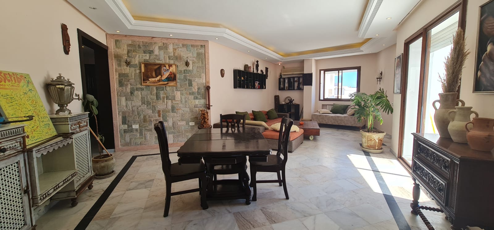 Appartement S3 meublé La Marsa