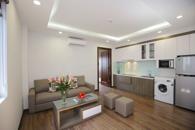 Nice, modern 1 – bedroom apartment in Dao Tan street, Ba Dinh ...