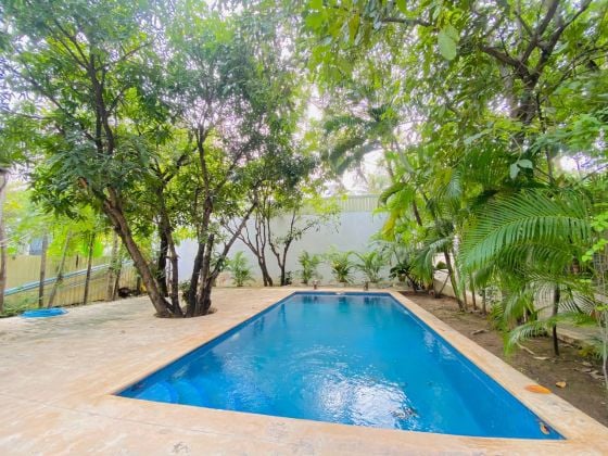 Cozy Pool Villa for Rent in Chroy Changvar, Phnom Penh
