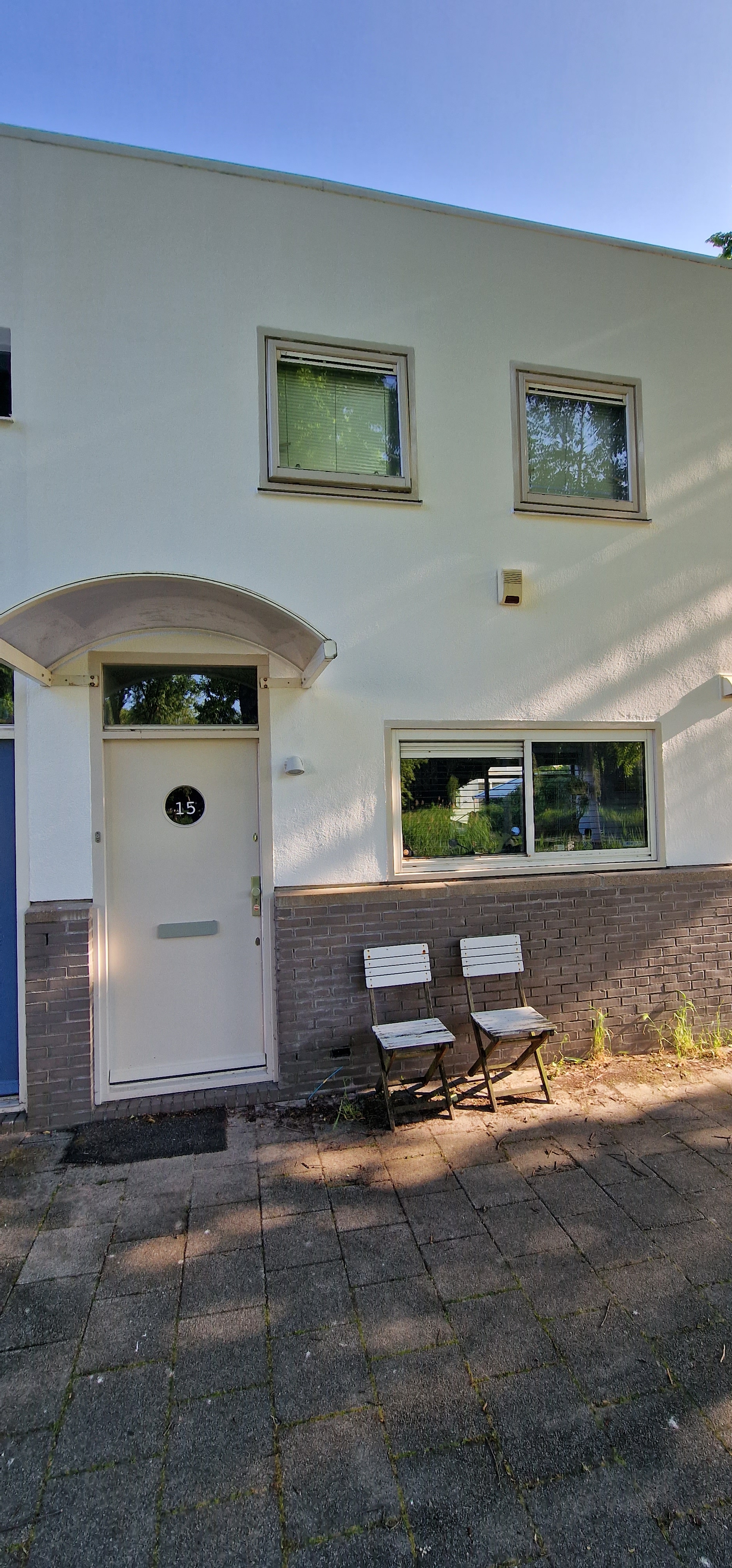 House with a garden and waterfront patio available for short term rental in Amsterdam