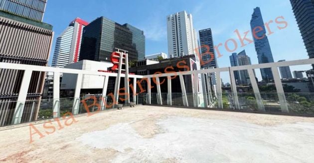 0109144 Rooftop Space for Rent in Centrally Located Bangkok Hotel