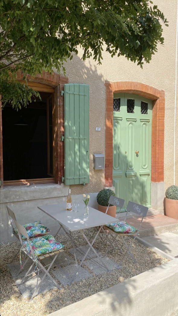 Charming stone village house with a small outdoor space – perfect as a main home or holiday retreat in the heart of the Minervois.