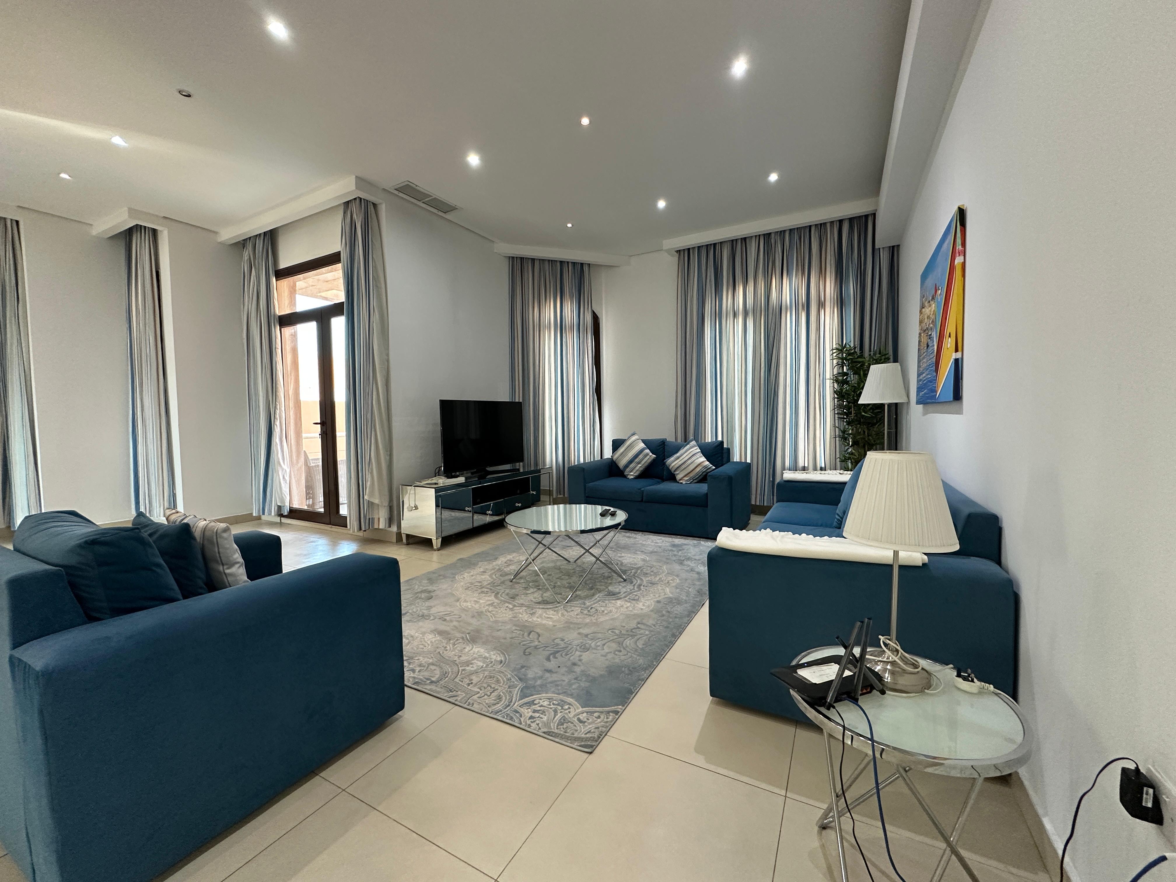 Two Master bedroom furnished apartment for rent in Mahboula