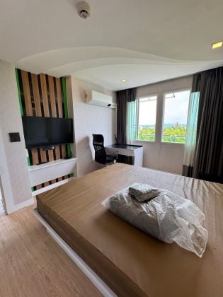 Condo for rent, new room, Big room, Beautiful view at Najomtien.