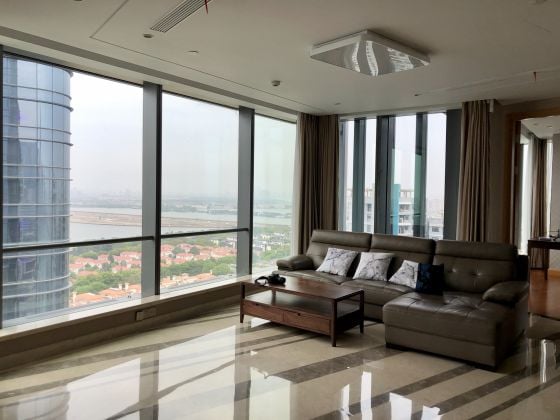 Luxury 2-bedroom big flat apartment in Suzhou Center next to Jinji ...