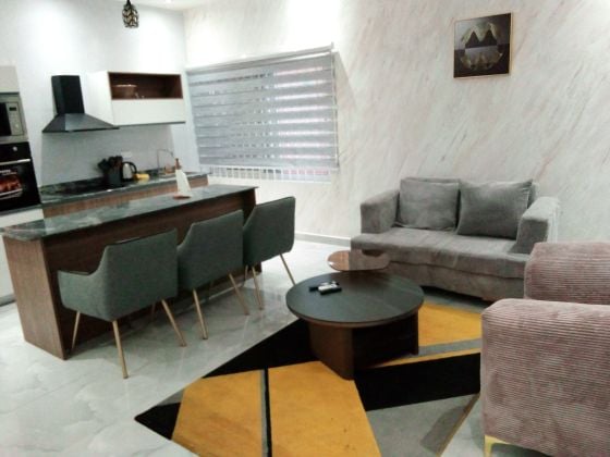 2-room furnished apartment, Fidjrossè beach - Cotonou 