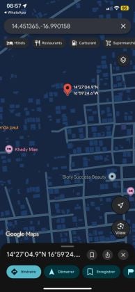 Terrain de 300 mètres carrés à vendre à Saly ...