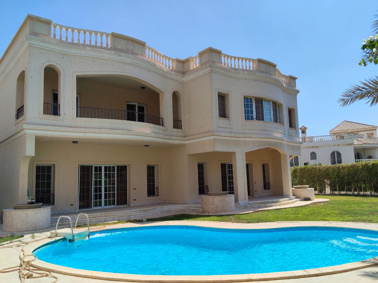 Chance Villa Standalone with swimming pool for rent in Al Rawda Compound 
