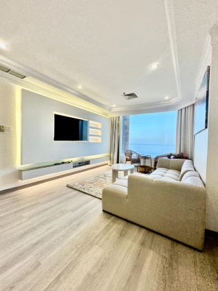 Two bedroom Seaview furnished apartment for rent in Fintas