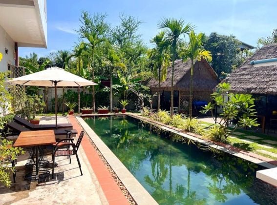 SIEM REAP EN LOCATION VILLA 7 CHAMBRES PISCINE