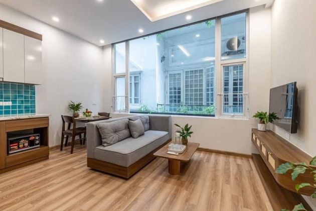 Nice 1 – bedroom apartment in Lieu Giai street, Ba Dinh district for ...