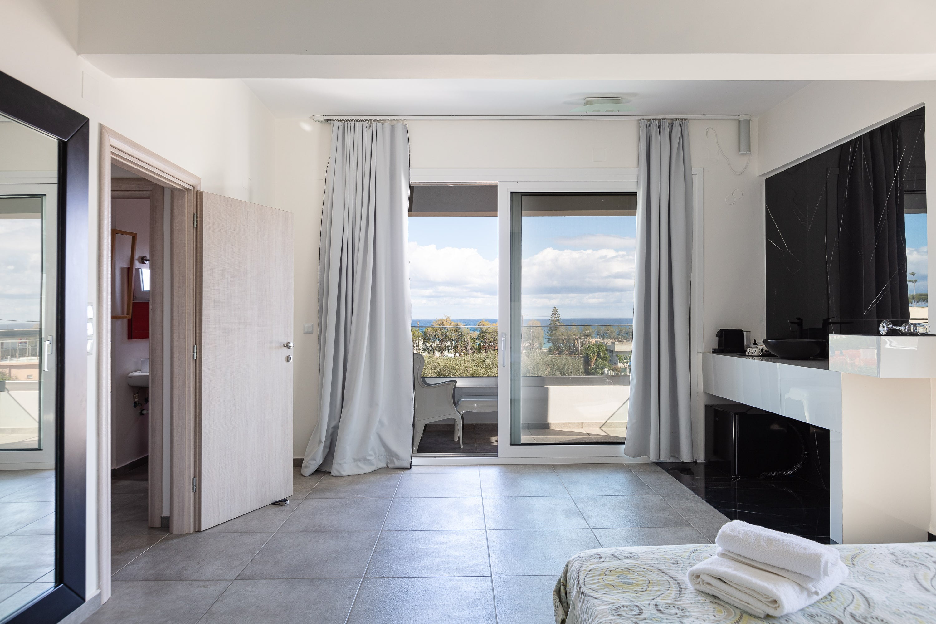 Superbe Villa Oceanna Rethymno Grèce Crète à louer à long terme 