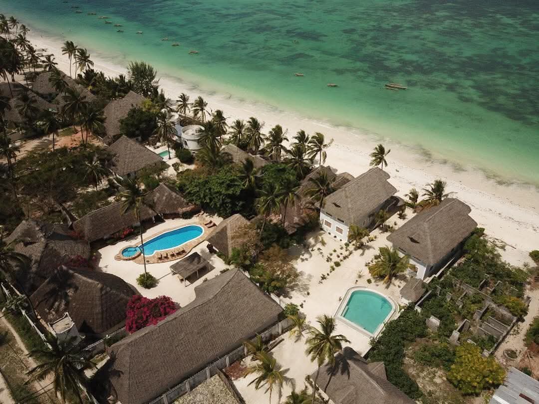 Hôtel de plage à vendre sur la côte est de Zanzibar, en Tanzanie. 