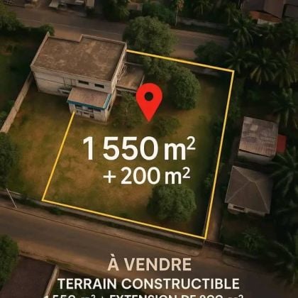 Terreno di lusso a Cocody Danga 1750 m²