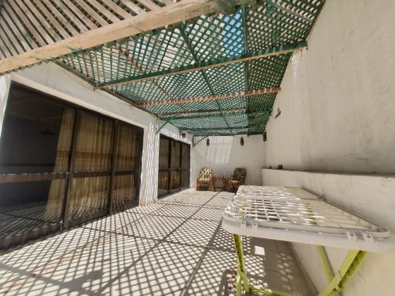 Furnished apt.- Kafr Abdou - Sunny + Large Terrace - Yearly Contract  