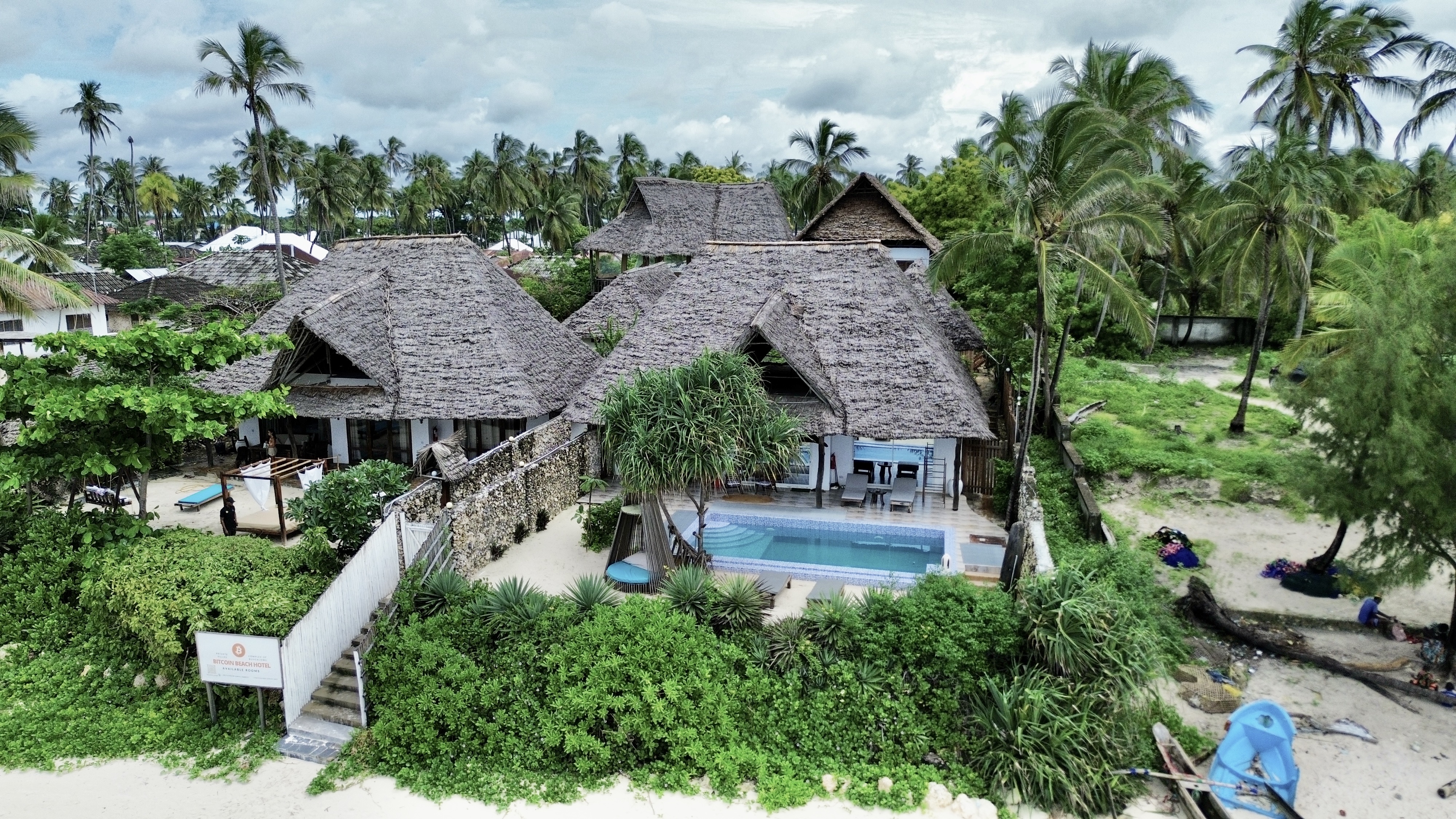 Boutique beachfront hotel for sale – Michamvi Pingwe, Zanzibar