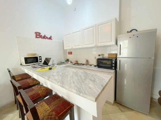 Apartamento amueblado con una preciosa terraza en alquiler en La Marsa ...