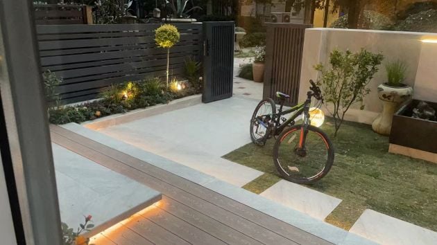 Nice apartment with basement and good size garden