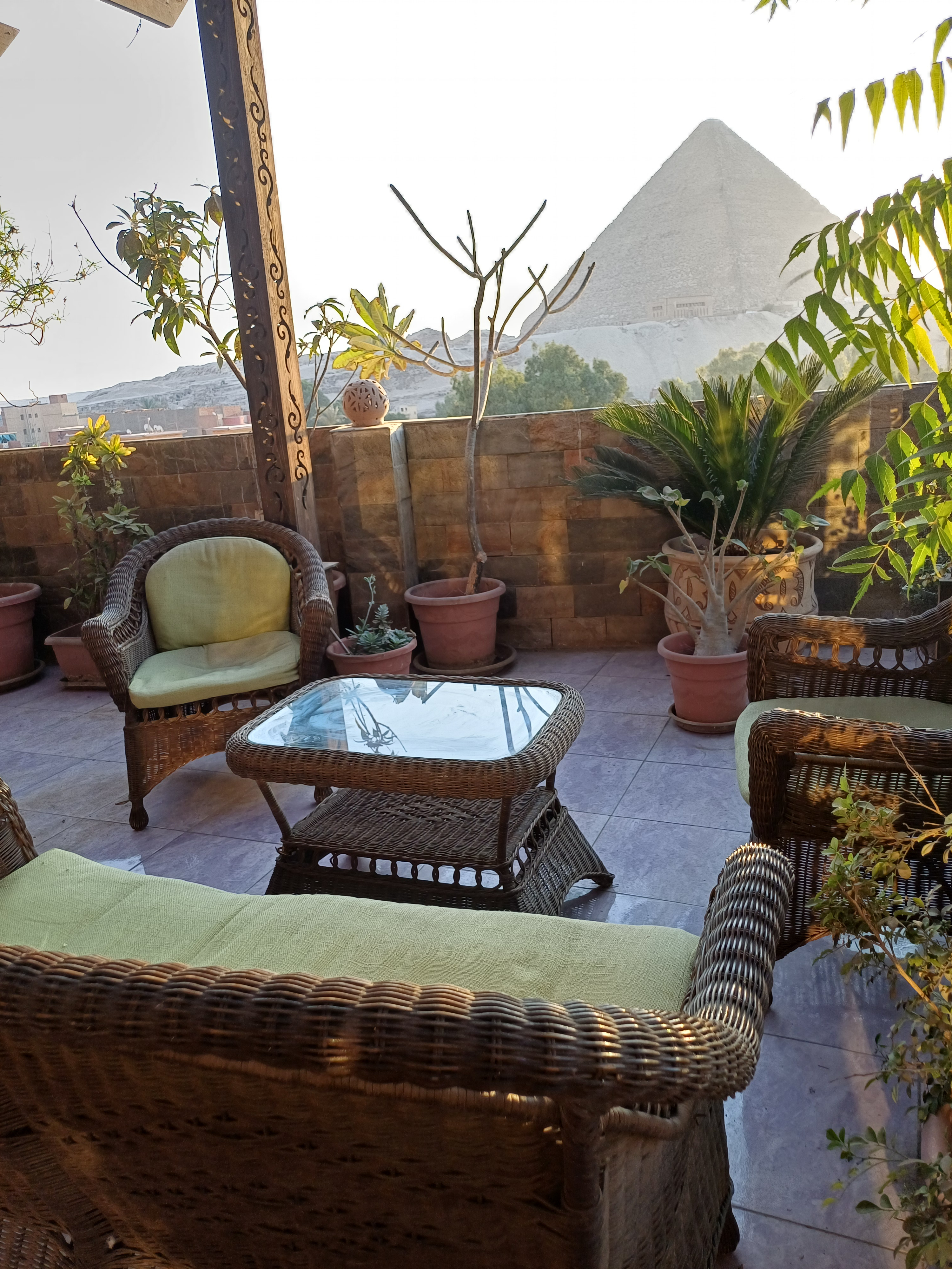A vendre Giza appartement 170m2 terrasse sur pyramides