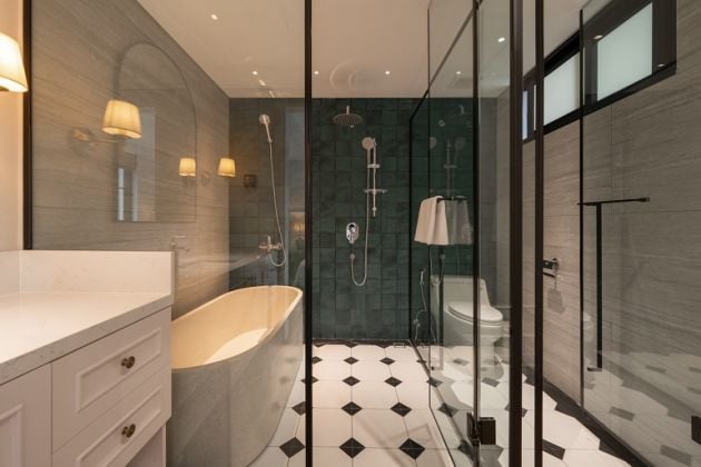 Luxury, modern 3 – bedroom apartment with big outdoor space and lake ...