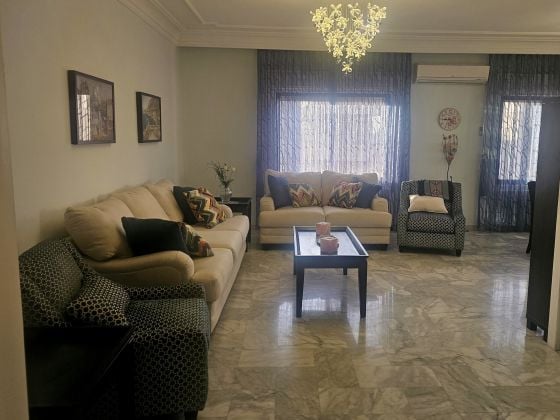 Three Bedroom Fully Furnished Apartment For Rent In Um Uthaina