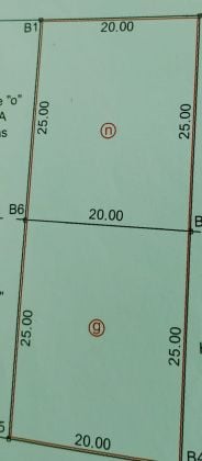 Terrain de 1000m2 a vendre