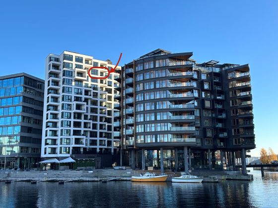 TJUVHOLMEN – Exclusive 1-bedroom furnished apartment on the 12th ...