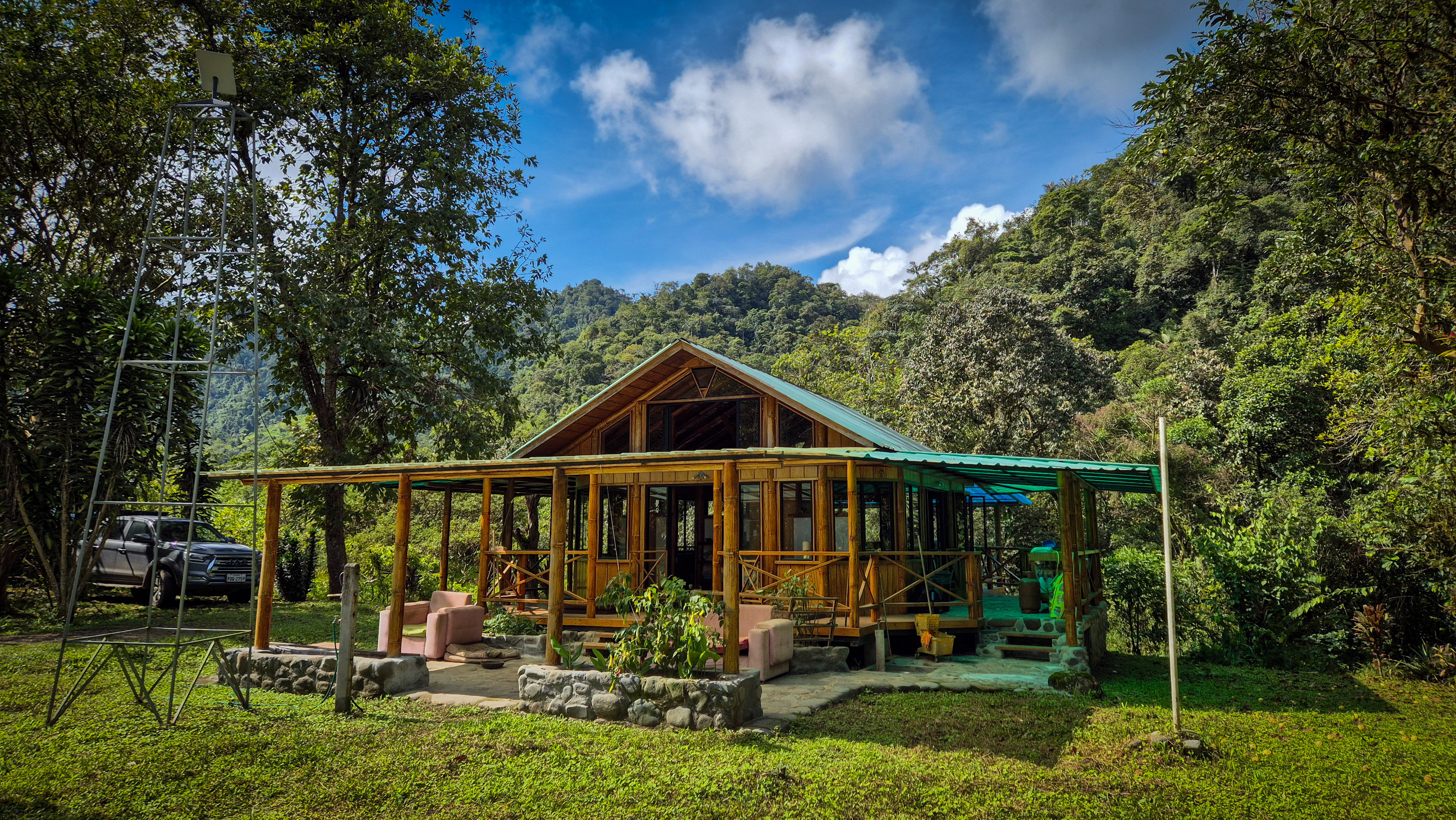 2.15 Hectares with House and Río Nambillo Frontage in Mindo, Ecuador