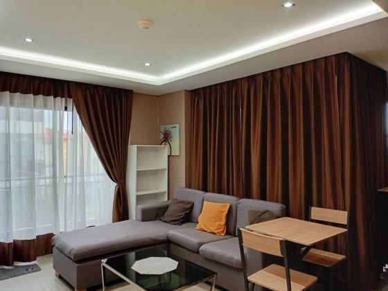 Condo 51 sqm Corner unit, for Rent Close to South Pattaya. 14K