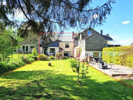 Belgique 6850 Paliseul : maison mitoyenne avec jardin, 4ch, à ...