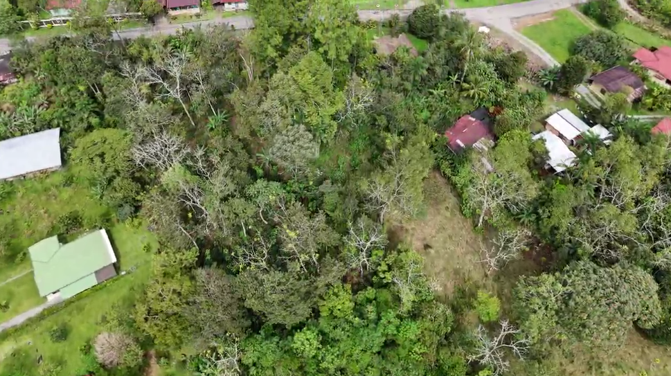 Prime 1+ Acre Flat Property with Creek in Miraflores, Pérez Zeledón