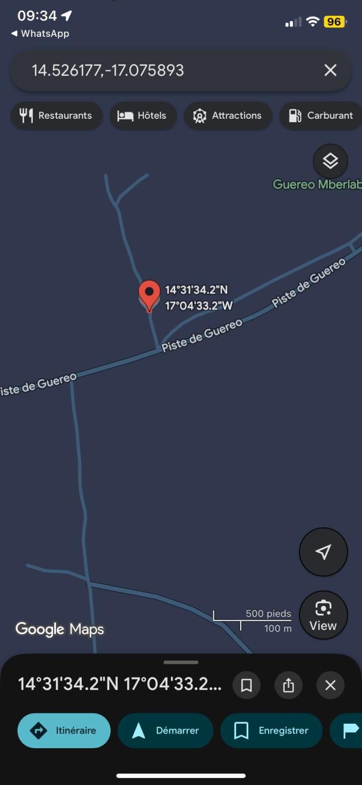 Terrains de 300 mètres carrés à vendre à Guéréo Sénégal