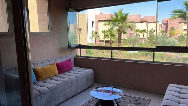Prestigious 3-Bed Furnished Apartment with Large Terrace, Golf & Atlas ...