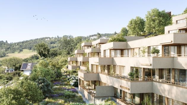 3.5-room apartment with balcony and a warm, harmonious living atmosphere