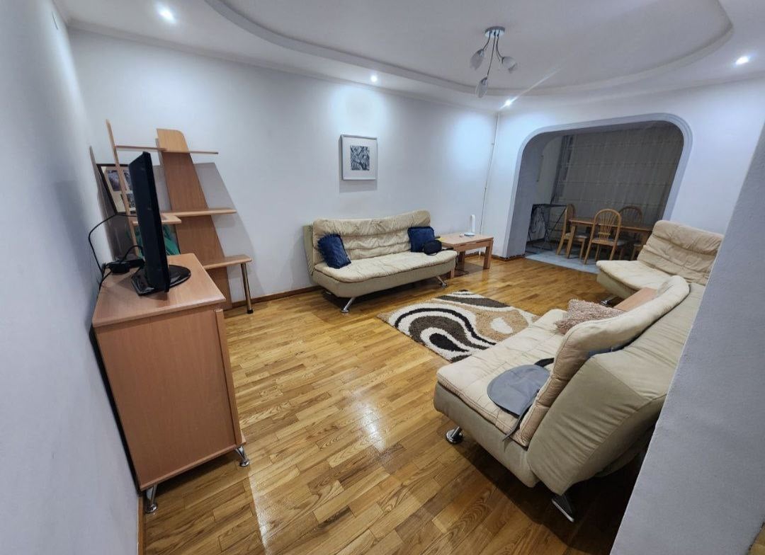 Comfortable 2 bedrooms apartment of 80 m2 in central Tashkent next to Eco Park