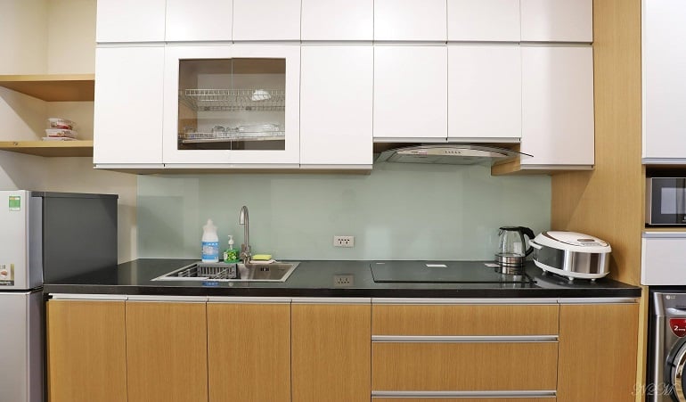 Modern 1 – bedroom apartment in Kim Ma street, Ba Dinh district for rent