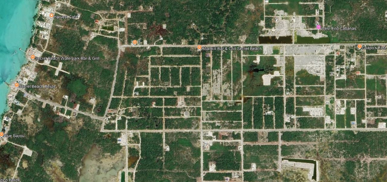 Prime Lots for Sale Near Secret Beach Belize