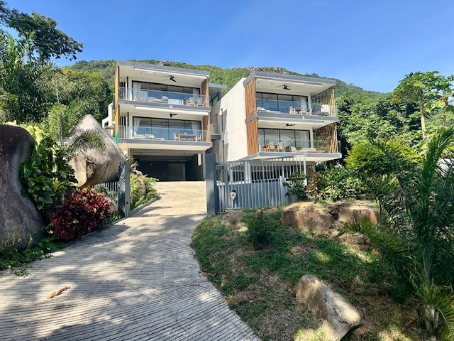 Luxury fully furnished 2 bedroom apartment for immediate long term rental in Beau Vallon, best beach on Mahe