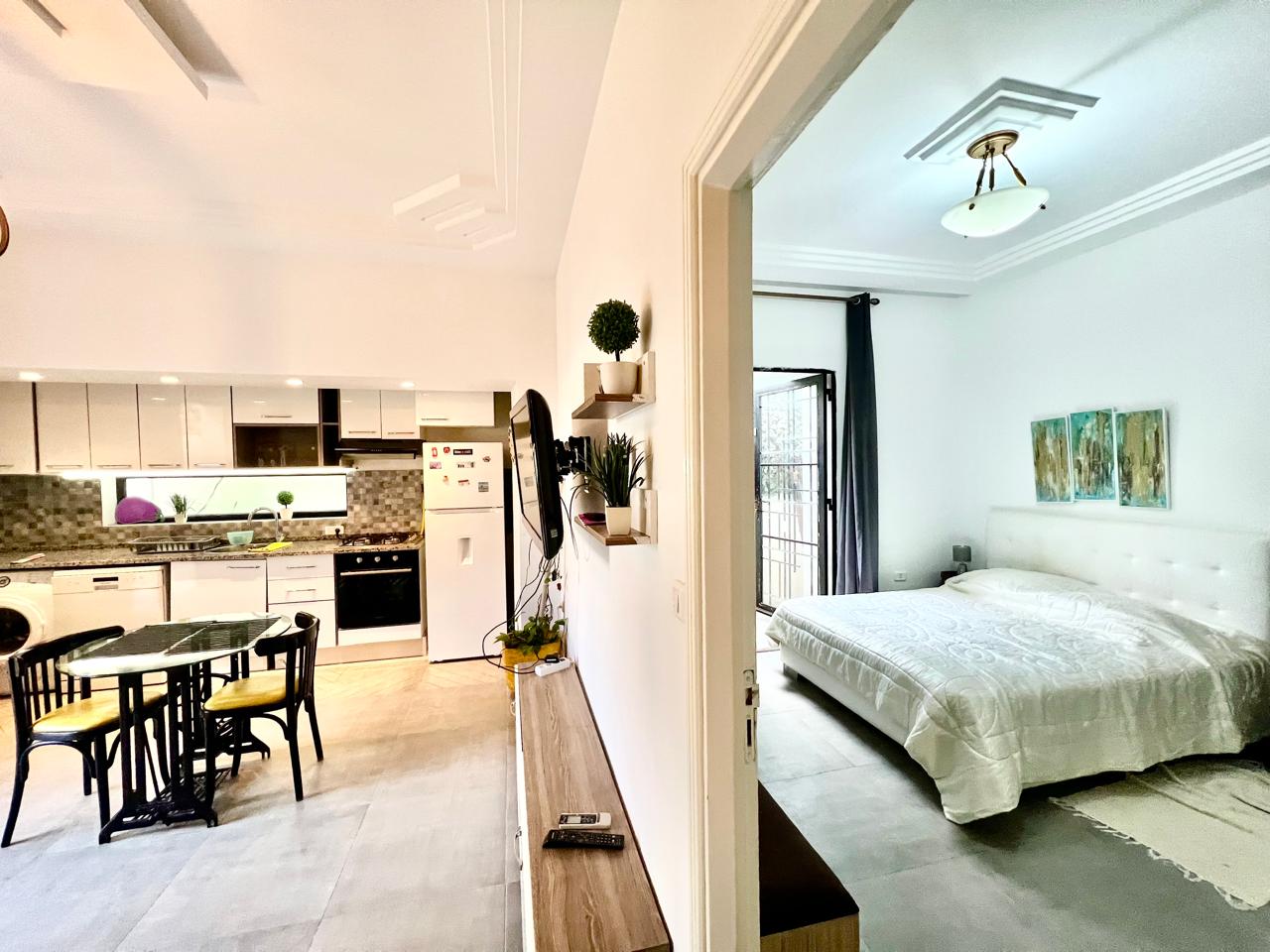 Appartement meublé à La Marsa plage