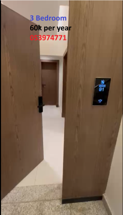 3 bedroom new apartment, King Saud Road, Al Wizarat Riyadh