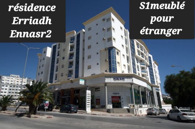 S1 meublé Ennasr2 Excellent pour étranger 