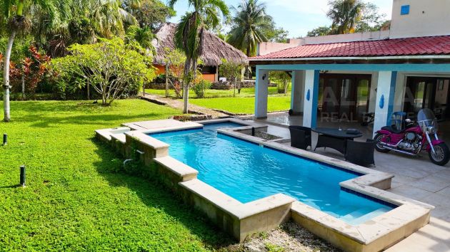 High End Tropical Home with Balinese-Style Cabana