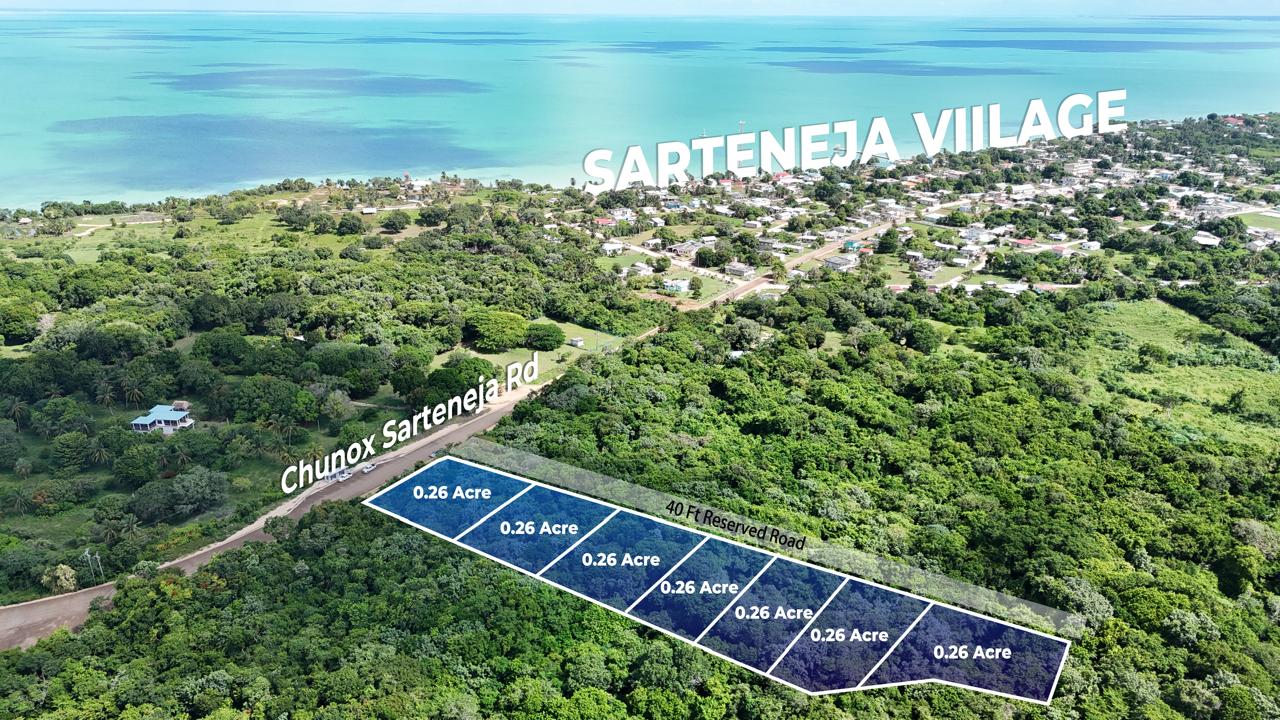 Sarteneja Entrance Land Parcels | Development Lots with Expansion Upside
