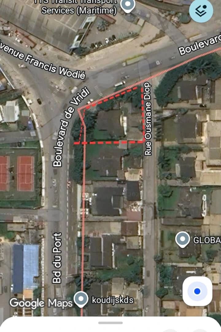 Treichville cité du port zone portuaire vente Villa basse sur 1191 m2