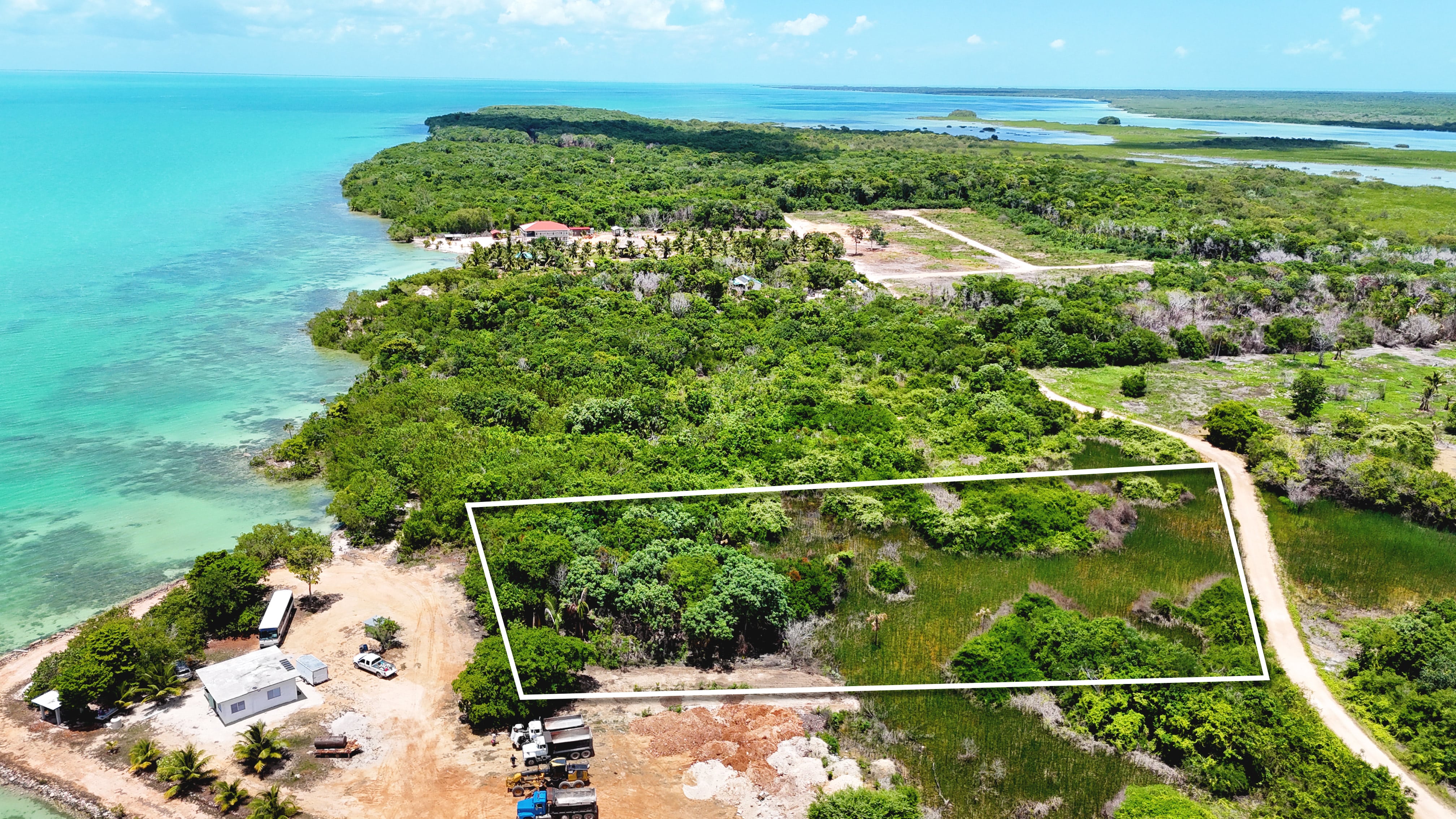 Caribbean Sea-View Land for Sale in Corozal, Belize