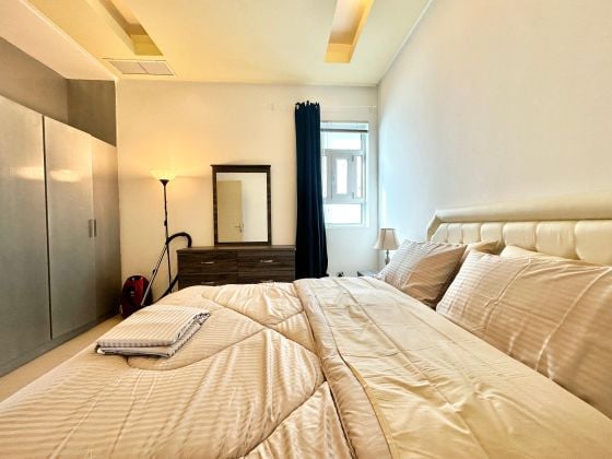 Rooftop 2-bedroom furnished apartment with Terrace for rent in salwa