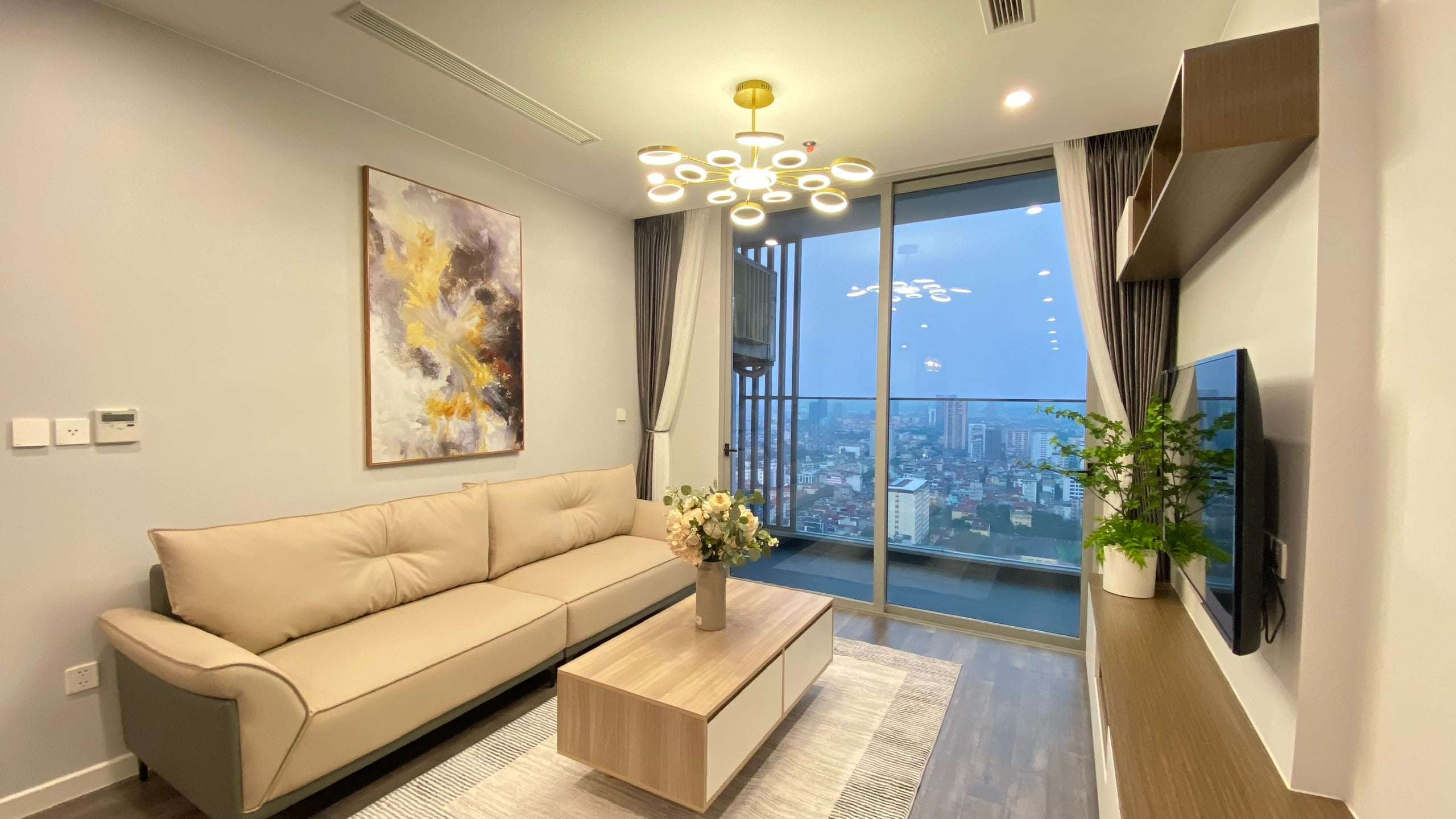 Modern 3-Bedroom Apartment for Rent at The Nine - Cau Giay Dist