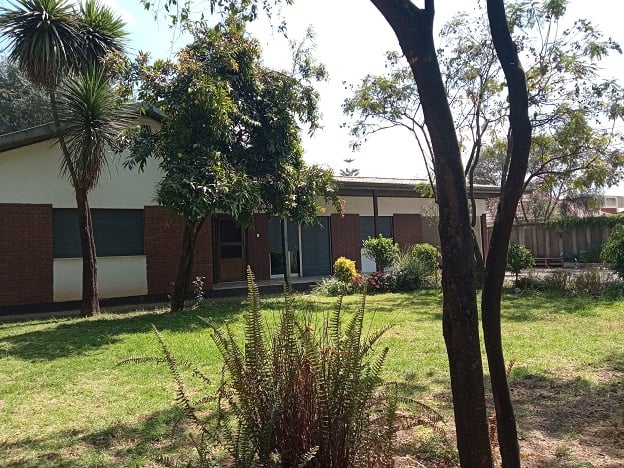 (Old + Great) villa, (Front + Back) Garden, at Megenagna.